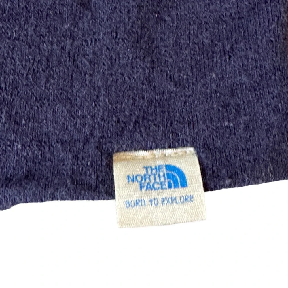 The North Face Infant Moose Applique Beanie‎ Hat Navy 0‑6M Baby Outdoor